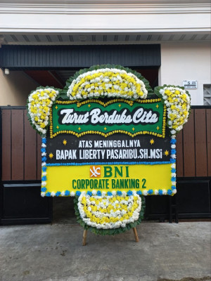 Papan Bunga Duka di Pamulang Barat