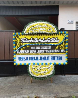 Papan Bunga Duka di Pamulang Barat